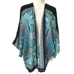 Pixley Monty Scarf Print Kimono